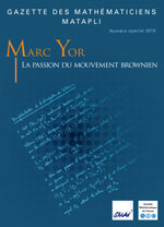 Marc Yor La passion du mouvement brownien
