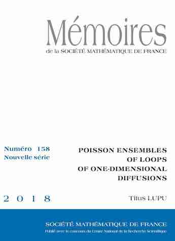 Poisson ensembles of loops of one-dimensional diffusions