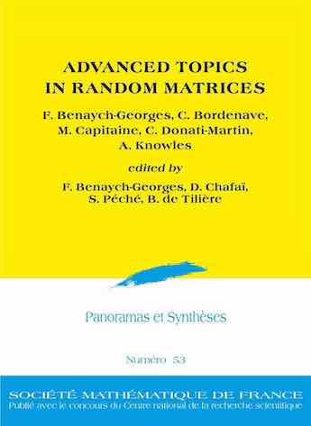 Advanced Topics in Random Matrices