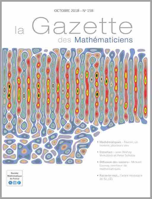 La Gazette des mathématiciens 158
(octobre 2018)