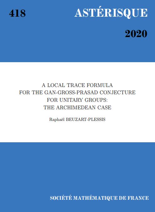 A local trace formula for the Gan-Gross-Prasad conjecture for unitary groups: the Archimedean case