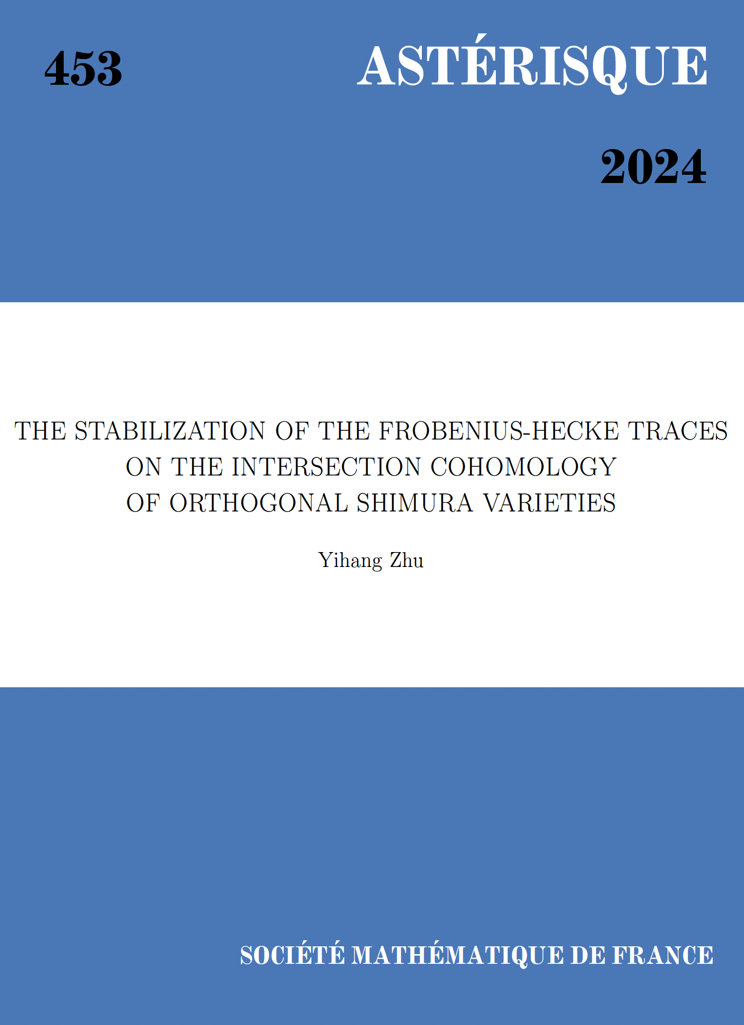 The stabilization of the Frobenius-Hecke traces on the intersection cohomology of orthogonal Shimura varieties