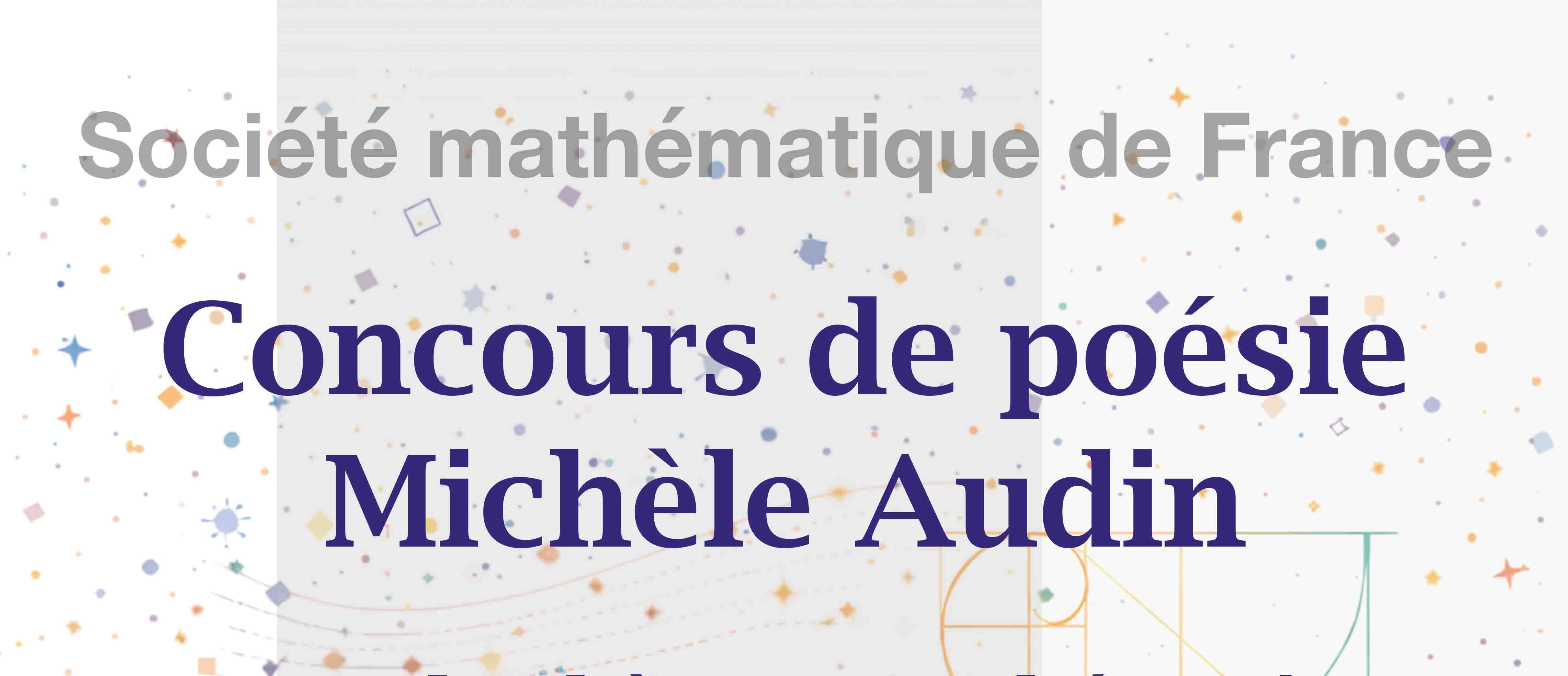 Concours de poésie Michèle Audin