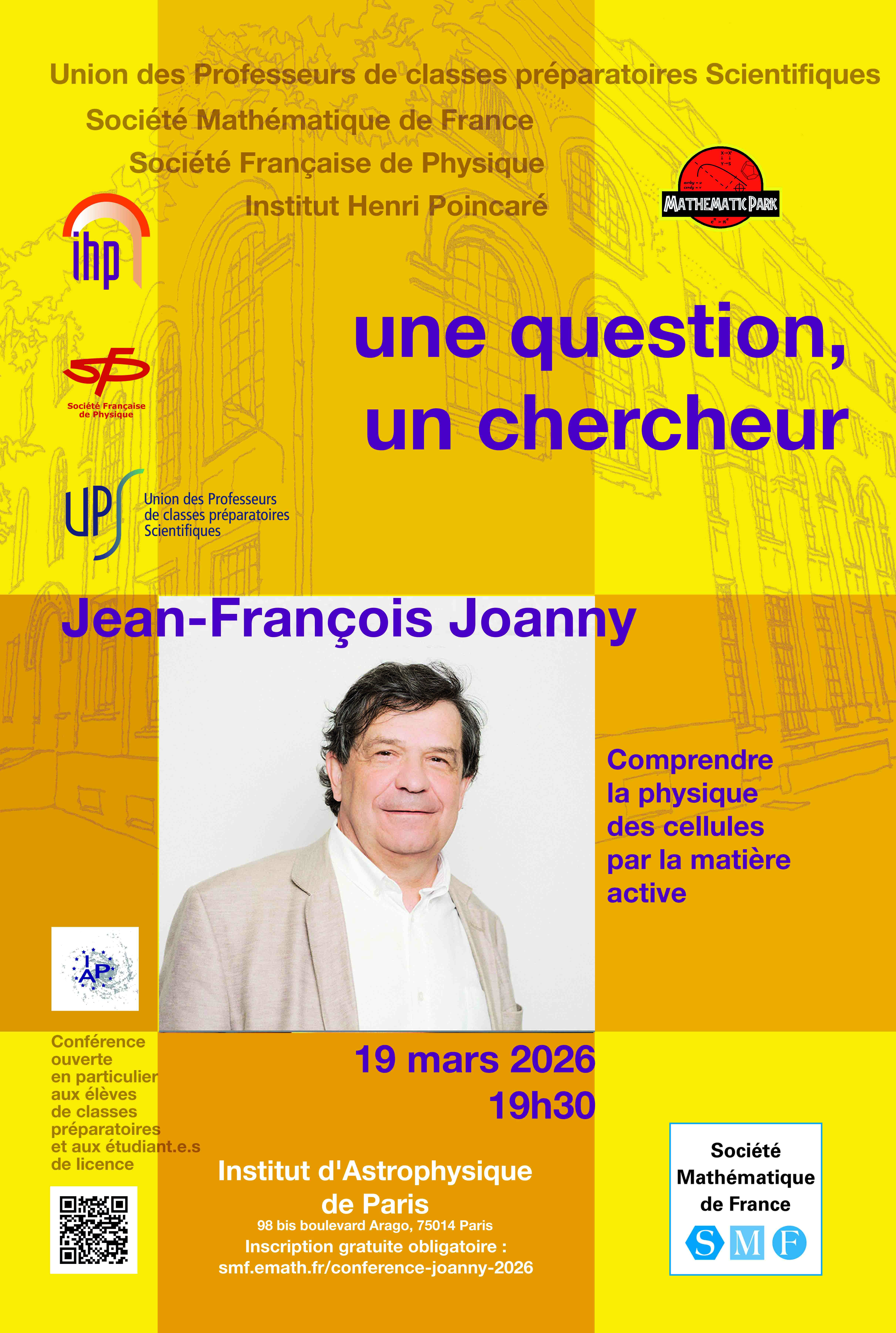 Affiche Joanny 2026