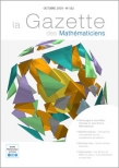 La Gazette des mathématiciens 162 (octobre 2019)
