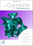 La Gazette des mathématiciens 163 (janvier 2020)