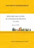 Résumés des cours au Collège de France (1973-2000)
