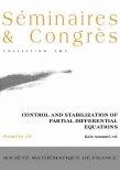 Control and stabilization of partial diﬀerential equations