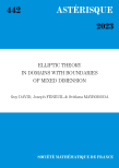 Elliptic theory in domains with boundaries of mixed dimension