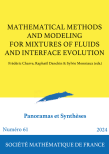 Mathematical methods and modeling for mixtures of fluids and interface evolution