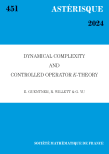 Dynamical complexity and controlled operator $K$-Theory