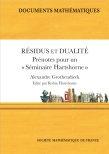 Résidus et dualité, Prénotes pour un "Séminaire Hartshorne"