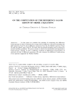 On the computation of the difference Galois groups of order 3 equations