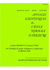 Sur l'homologie des groupes orthogonaux et symplectiques à coeﬃcients tordus