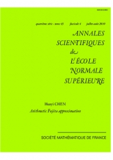 Approximation de Fujita arithmétique