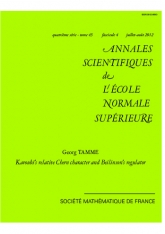 Le caractère de Chern relatif de Karoubi et le régulateur de Beilinson