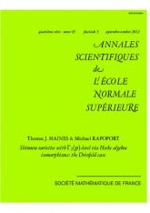 Variétés de Shimura à structure de niveau $\Gamma _1(p)$ via des isomorphismes d'algèbres de Hecke : le cas de Drinfeld.