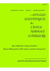 Compagnons de Fourier-Mukai des surfaces K3 en caractéristique positive