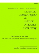 Évolution par le ﬂot binormal de courbes à un coin