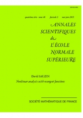 Analyse non linéaire pour les fonctions résurgentes