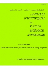 Estimations de Strichartz optimales pour l'équation des ondes dans une métrique peu régulière