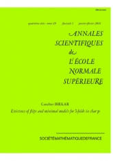 Existence de ﬂips et de modèles minimaux pour les variétés de dimension 3 en caractéristique $p$