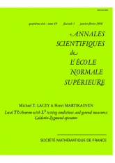 Théorème $Tb$ local avec conditions de test $L^2$ pour les mesures générales : opérateurs de Calderón-Zygmund