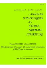 Décomposition en blocs de la catégorie des représentations lisses $\ell $-modulaires de $\mathrm {GL}_{n}(\mathrm {F})$ et de ses formes intérieures