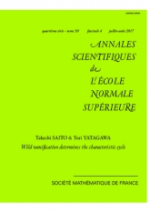 La ramiﬁcation sauvage détermine le cycle caractéristique