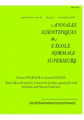 D'un système de particules de type Kac à l'équation de Landau pour des potentiels durs et des molécules maxwelliennes