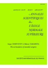 Les frontières de Poisson des catégories monoïdales