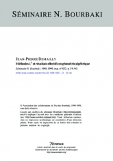 Exposé Bourbaki 852 : Méthodes $L^2$ et résultats eﬀectifs en géométrie algébrique