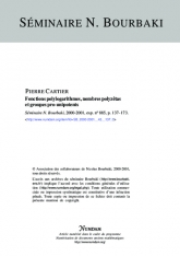 Exposé Bourbaki 885 : Fonctions polylogarithmes, nombres polyzêtas et groupes pro-unipotents