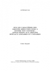 Sur les caractères des groupes réductifs finis à centre non connexe : applications aux groupes spéciaux linéaires et unitaires