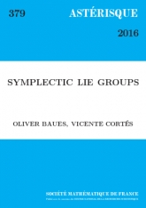 Groupes de Lie symplectiques.