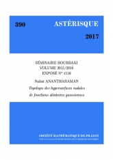 Exposé Bourbaki 1116 : Topologie des hypersurfaces nodales de fonctions aléatoires gaussiennes
