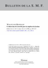 Un théorème de Liouville pour les algèbres de Jordan