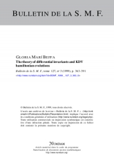 La théorie des invariants diﬀérentiels et les évolutions hamiltoniennes de KdV