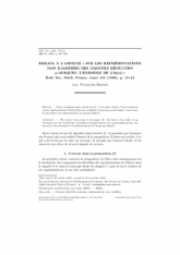 Errata à l'article « Sur les représentations non ramiﬁées des groupes réductifs $\bf p$-adiques ; l'exemple de $\bf GSp(4)$ » Bull. Soc. Math. France, tome 116 (1988), p. 15–42