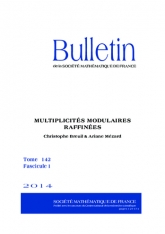 Multiplicités modulaires raﬃnées