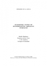 Types de symétrie des surfaces de Riemann hyperelliptiques