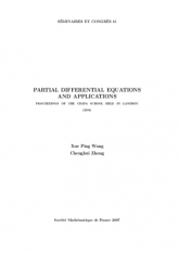 Équations aux dérivées partielles et applications. Actes de l'école du CIMPA, Lanzhou, 2004
