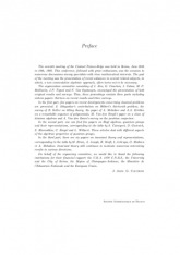 Algèbre non commutative, groupes quantiques et invariants Septième contact Franco-Belge, Reims, Juin 1995