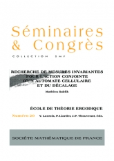 Recherche de mesures invariantes pour l'action conjointe d'un automate cellulaire et du décalage