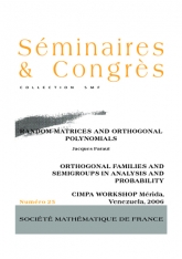 Matrices aléatoires et polynômes orthogonaux