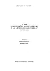 Actes des journées mathématiques à la mémoire de Jean Leray (Nantes, 2002)