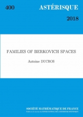 Familles d'espaces de Berkovich