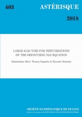 Large KAM tori for perturbations 
of the defocusing NLS equation