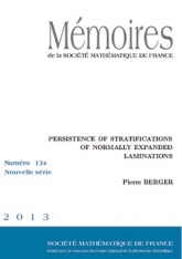 Persistance de stratifications des laminations normalement dilatées