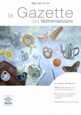 La Gazette des mathématiciens 144 (avril 2015)